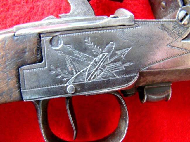 A flintlock .50 cal. pocket pistol, Belgian or French, circa 1785 — image 2